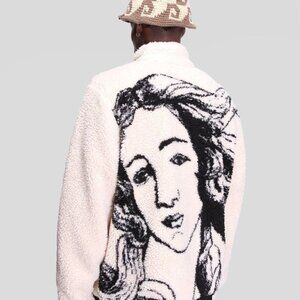 Stussy Venus Jacquard Sherpa Fleece Jacket